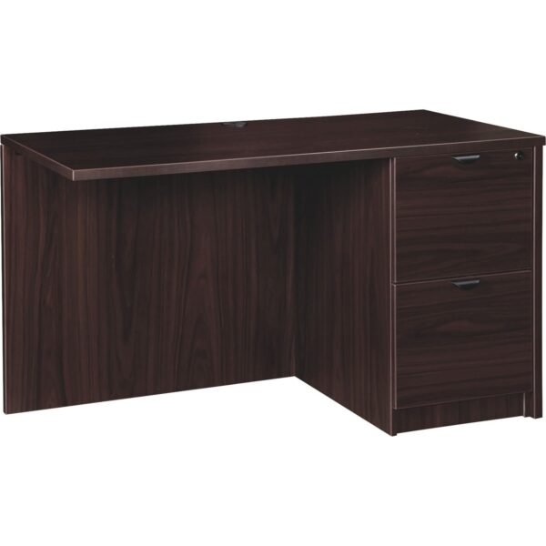 Lorell Prominence 2.0 Right Return 29" Height x 42" Width x 24" Depth, x 1" Thickness Top - 2 x File Drawer(s) - Band Edge - Material: Particleboard - Finish: Laminate...