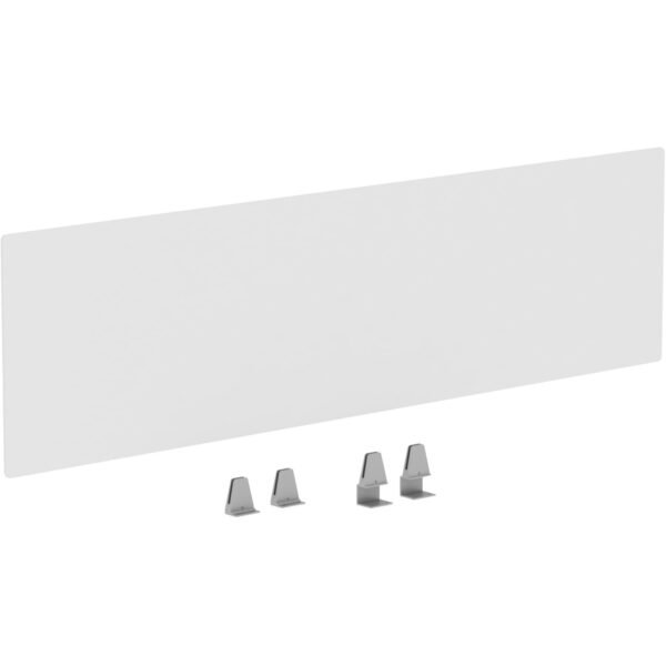 Lorell Relevance Series Modesty/Privacy Panel 59" Width x 15.8" Height - Clear - 1 Each (LLR16221)