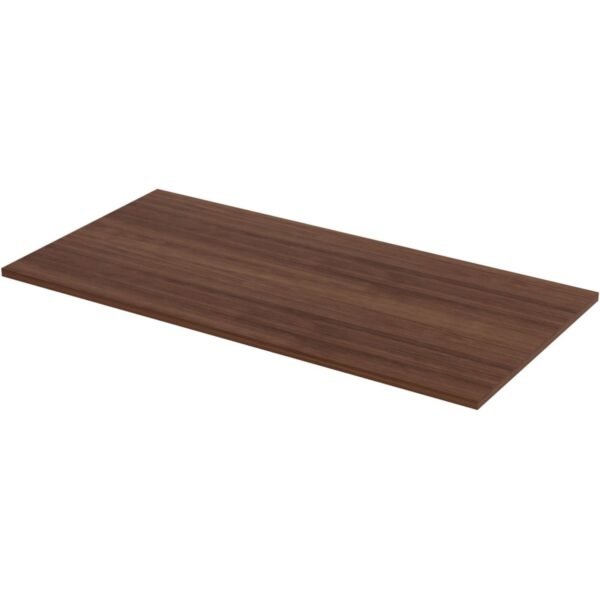 Lorell Relevance Series Tabletop Walnut Rectangle Top - 60" Table Top Width x 30" Table Top Depth x 1" Table Top Thickness - Assembly Required - 1 Each (LLR16242)