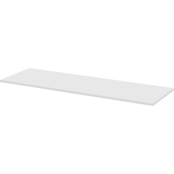 Lorell Training Tabletop White Rectangle Top - 72" Table Top Length x 24" Table Top Width x 1" Table Top Thickness - Assembly Required - Particleboard, Melamine Top Material - 1...