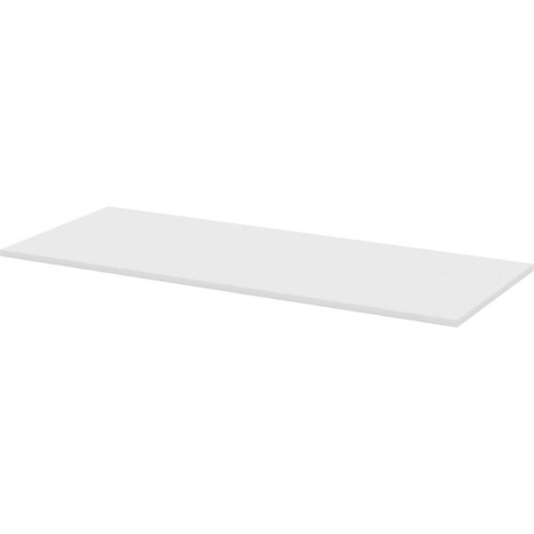 Lorell Training Tabletop White Rectangle Top - 72" Table Top Length x 30" Table Top Width x 1" Table Top Thickness - Assembly Required - Particleboard, Melamine Top Material - 1...