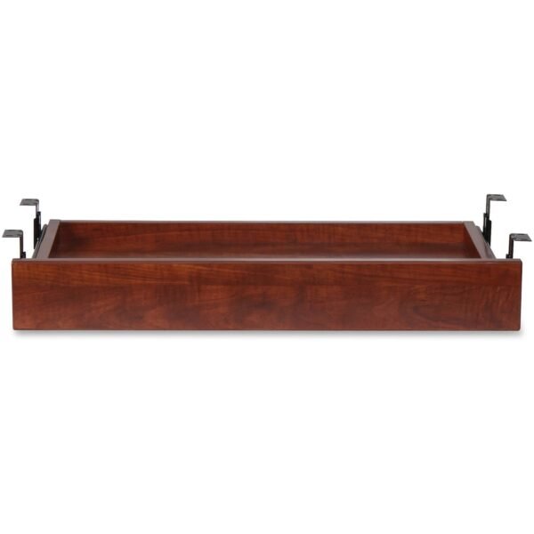 Lorell Universal Keyboard Tray 28.35" Length x 16.73" Width x 5.12" Height - Cherry, Laminate - 1 Each (LLR87525)