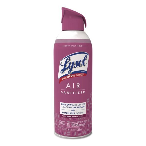 LYSOL Brand Air Sanitizing Spray, Sunkissed Petals Scent, 10 oz Aerosol Spray (1920056148)