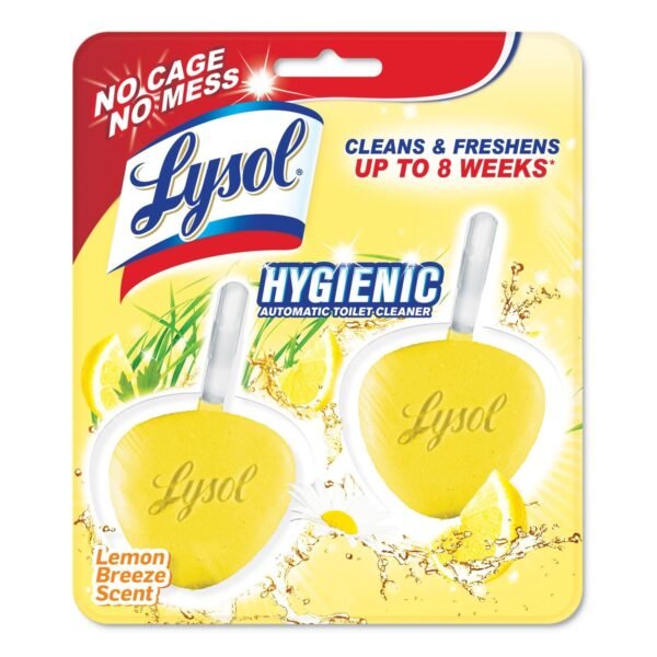 Lysol® No Mess Automatic Toilet Bowl Cleaner Pack, Citrus, 2 Pack (83723)