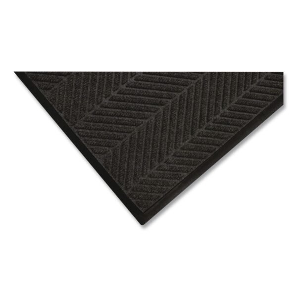M+A Matting WaterHog Max Herringbone Classic Mat, Rectangular, Black Smoke Surface, 45" x 70" (22407046170)