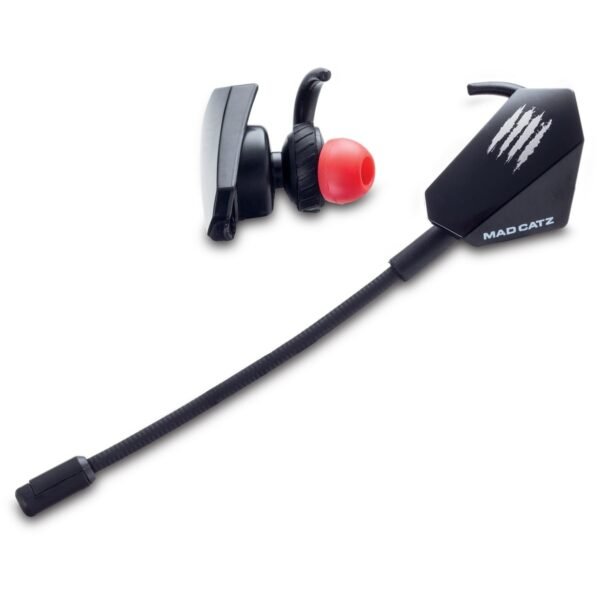Mad Catz The Authentic E.S. Pro+ Gaming Earbuds Stereo - Mini-phone (3.5mm) - Wired - 20 Hz to 20 kHz - Earbud - Binaural - In-ear - 4.92 ft Cable (AE21CDAMBL00)