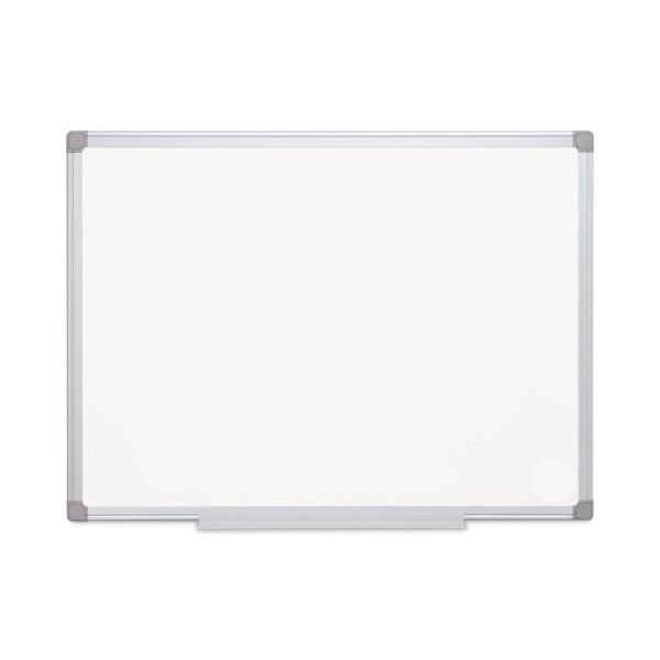 MasterVision Earth Gold Ultra Magnetic Dry Erase Boards, 36 x 48, White Surface, Silver Aluminum Frame (MA0507790)