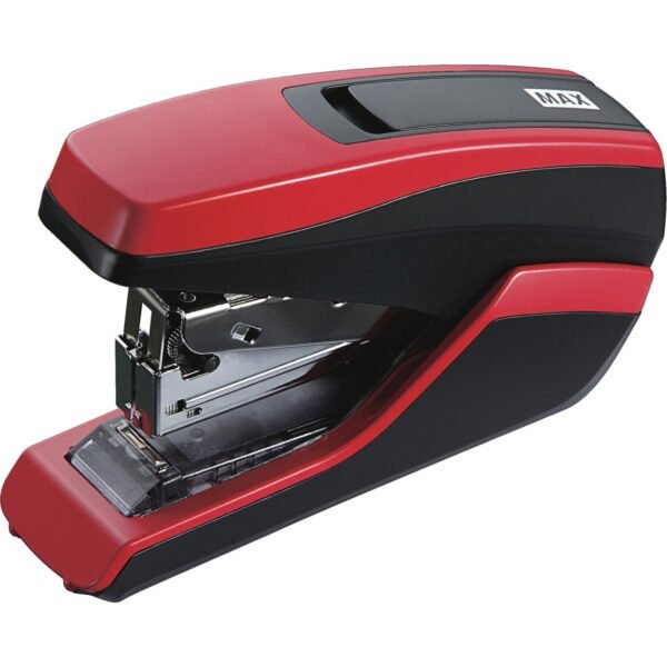 MAX HD-55FL Half-strip Stapler Staples Upto 35 Sheet of 80g/m² Paper - Holds Upto 100 Staple - Half Strip - Staple Size: - 24/0.24" , - 26/0.24" - 1.34" Throat Depth - Red,...