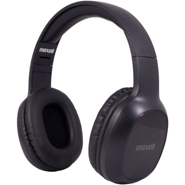 Maxell Bass13 Headset Wireless - Bluetooth - Over-the-head - Circumaural - Black (199793)