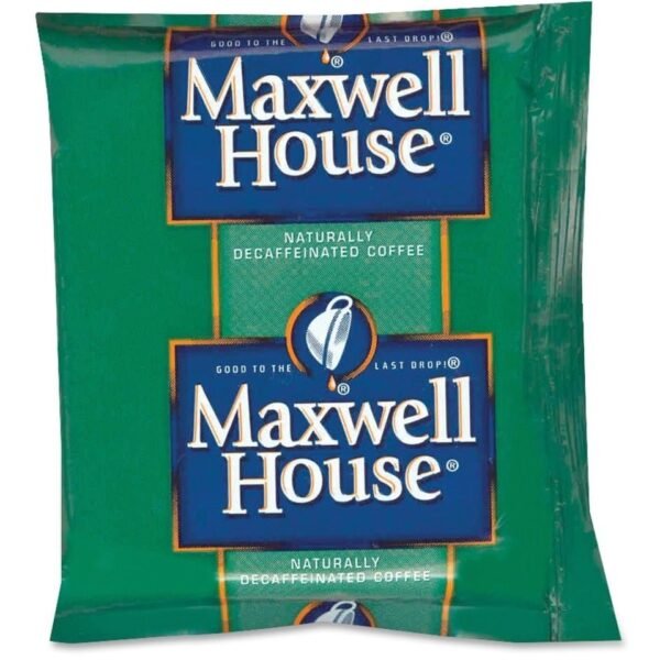 Maxwell House Ground Decaf Coffee 1.1 oz - Ground - Decaffeinated - 42 / Carton (GEN390390)