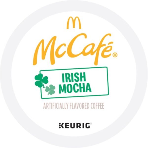McCafe McCafé® K-Cup Irish Mocha Compatible with K-Cup Brewer - Light - K-Cup - Irish Mocha - 24 / Box (9459)