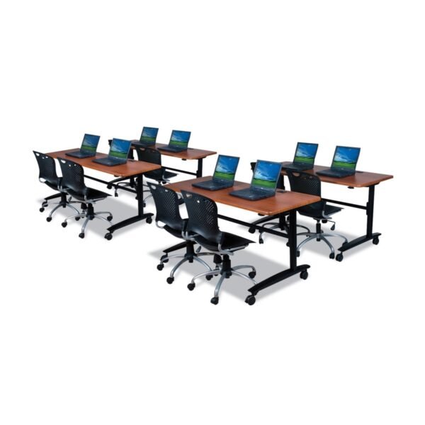 MooreCo Lumina Table Top, Rectangular, 72w x 24d, Cherry (90068)