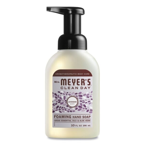 Mrs. Meyer's Foaming Hand Soap, Lavender Scent, 10 oz (662031EA)