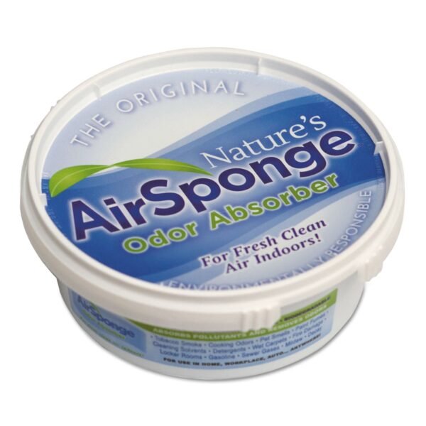 Nature's Air Sponge Odor Absorber, Neutral, 0.5 lb Cup, 24/Carton (1011)
