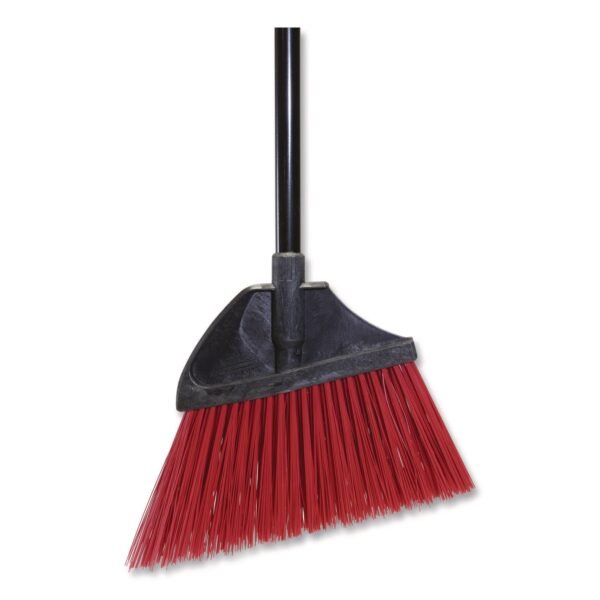Nexstep Commercial Products MaxiPlus Angle Broom, 56" Overall Length, Red/Black (91284)