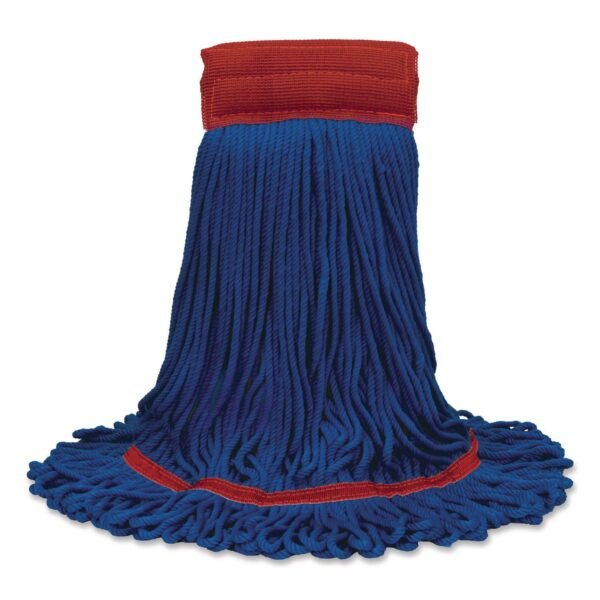 Nexstep Commercial Products MaxiPlus Microfiber Loop-End Mop, Microfiber, 24 oz, Blue (97207)