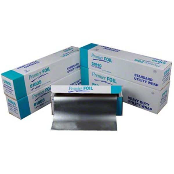 Ocala Southeastern Smart Aluminum Foil Roll 18" Width x 1000 ft Length - Moisture Resistant, Easy to Use - Aluminum Foil - Silver - 1 / Carton (801052)