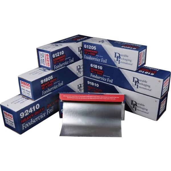 Ocala Southeastern Smart Aluminum Foil Roll 18" Width x 1000 ft Length - Moisture Resistant, Easy to Use, Heavyweight - Aluminum Foil - Silver - 1 / Carton (600243)