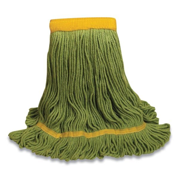 O'Dell 1400 Series Mop Head, Cotton/Rayon/Synthetic Blend, Medium, 5" Headband, Green (1400MGR)