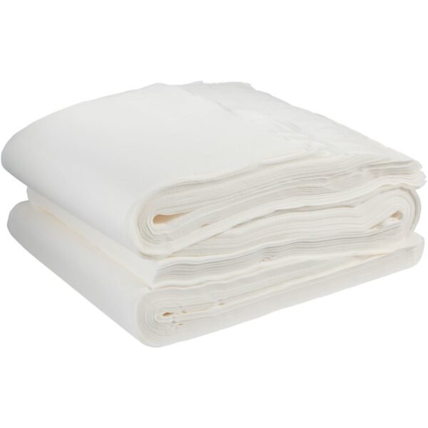 Pacific Blue Select A300 Patient Care Disposable Bath Towels 1/2 Fold - 19.50" Width x 39" Length - White - Cellulose - 200 / Carton (80540)