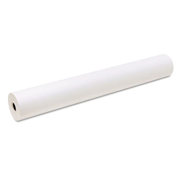 Pacon Easel Rolls, 35 lb Cover Weight, 24" x 200 ft, White (4765)
