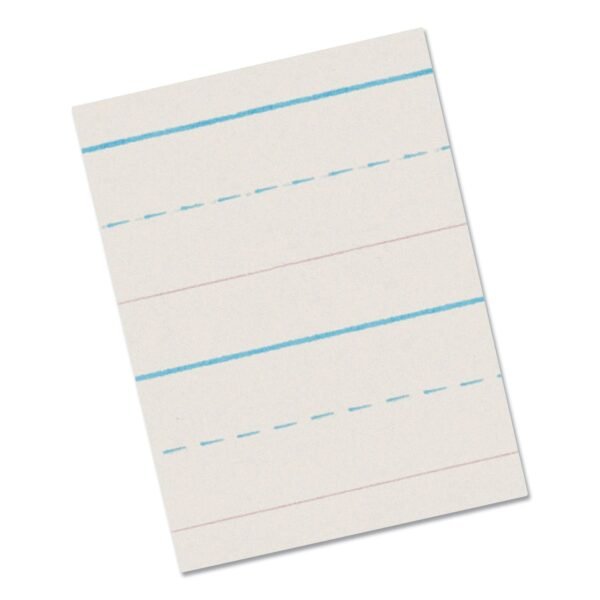 Pacon Multi-Program Handwriting Paper, 30 lb Bond Weight, 5/8" Long Rule, Two-Sided, 8.5 x 11, 500/Pack (2692)