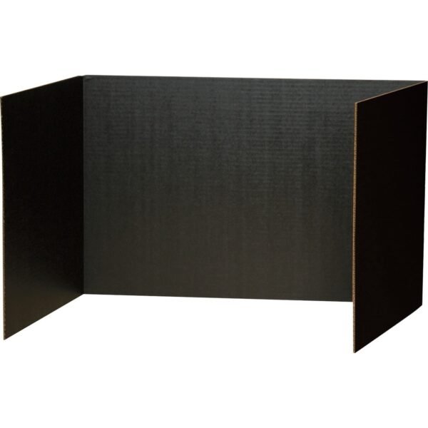 Pacon Privacy Boards 48" Width x 16" Height5" Length - Black - 4 / Pack (3791)