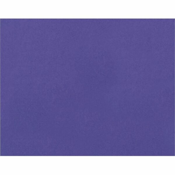 Pacon Railroad Board Art, Mat, Painting, Marker, Poster, Stenciling, Mounting, Block Printing - 22" Height x 28" Width - Purple - 25 / Carton (54481)