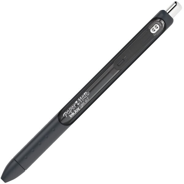 Paper Mate InkJoy Gel Pen 0.7 mm Pen Point - Retractable - Black Ink - Gel-based - Black Barrel - 10 / Pack (1951640)