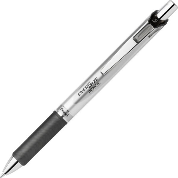 Pentel EnerGize Mechanical Pencils 0.5 mm Lead - #2 - Refillable - Black Barrel - 1 Dozen (PL75A)