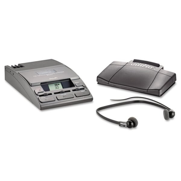 Philips 720-T Desktop Analog Mini Cassette Transcriber Dictation System (LFH072052)