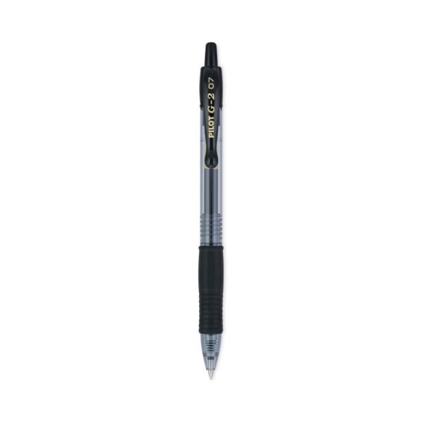 Pilot G2 Premium Gel Pen Convenience Pack, Retractable, Bold 1 mm, Black Ink, Smoke/Black Barrel, 36/Pack (84095)