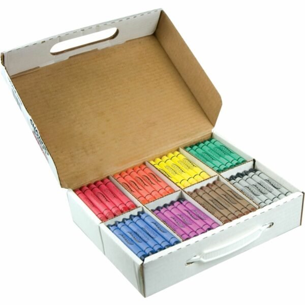 Prang Crayons Master Pack Assorted - 200 / Box (32341)