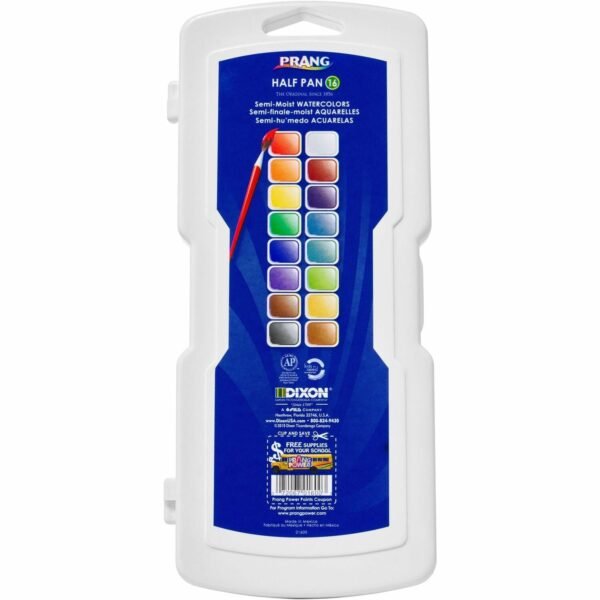 Prang Half Pan Watercolor Set 1 / Set - Assorted (X1600)