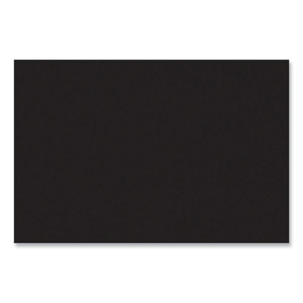 Prang SunWorks Construction Paper, 50 lb Text Weight, 24 x 36, Black, 50/Pack (6323)