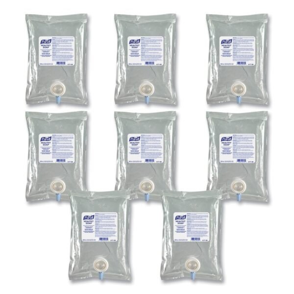 PURELL HEALTHY SOAP Premium Lotion Handwash Refill, Waterfall Scent, 1,000 mL, 8/Carton (417108CT)