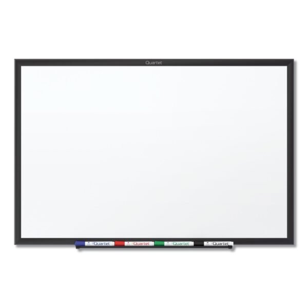 Quartet Classic Series Total Erase Dry Erase Boards, 72 x 48, White Surface, Black Aluminum Frame (S537B)