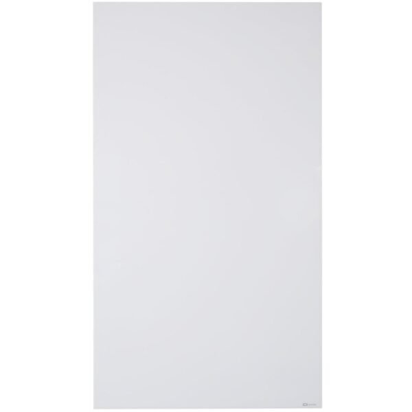 Quartet InvisaMount Vertical Glass Dry-Erase Board - 42x72 72" (6 ft) Width x 42" (3.5 ft) Height - White Glass Surface - Rectangle - Vertical - Magnetic - 1 Each (Q014274IMW)