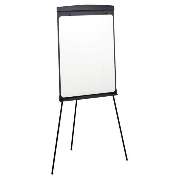 Quartet Magnetic Dry Erase Easel, 27 x 35, Graphite Surface, Graphite Plastic Frame (67E)