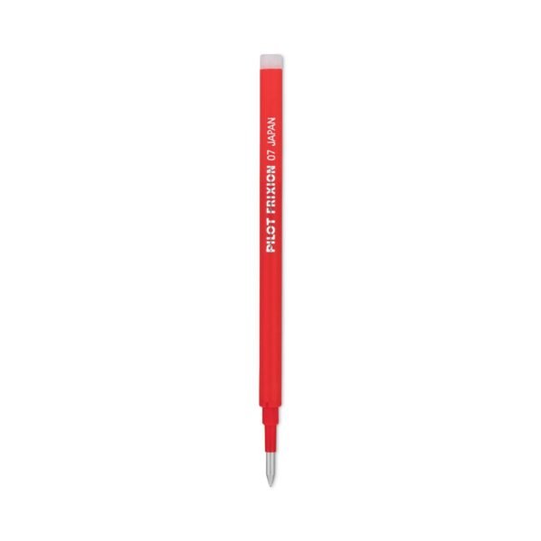 Refill for Pilot FriXion Erasable, FriXion Ball, FriXion Clicker and FriXion LX Gel Ink Pens, Fine Tip, Red Ink, 3/Pack (77332)