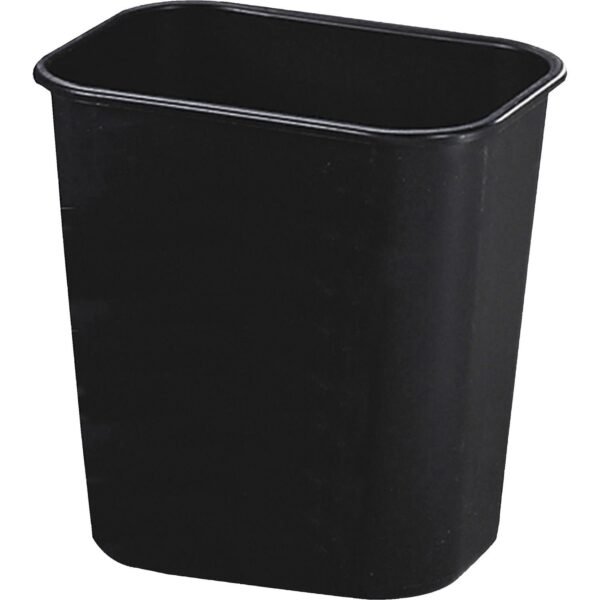 Rubbermaid Commercial 13 QT Standard Deskside Wastebaskets 3.25 gal Capacity - Rectangular - Dent Resistant, Rust Resistant, Easy to Clean, Durable - 12.1" Height x 8.3" Width x...