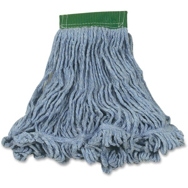 Rubbermaid Commercial 5" Headband Blend Wet Mop Cotton, Synthetic Yarn - 6 / Carton (D25206BE)