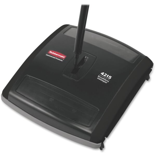 Rubbermaid Commercial Brushless Mechanical Sweeper 7.50" Brush Face - Black - 4 / Carton (421588BKCT)