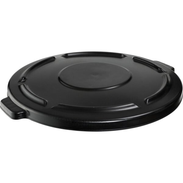 Rubbermaid Commercial Brute 44-gallon Container Lid Round - Plastic - Black - 1 Each (264560BK)