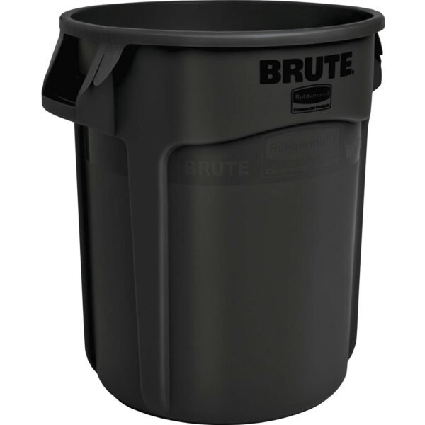 Rubbermaid Commercial Brute 55-gallon Container 55 gal Capacity - Round - UV Resistant, Fade Resistant, Crack Resistant, Warp Resistant, Crush Resistant, Reinforced Base,...