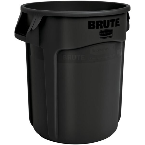Rubbermaid Commercial Brute 55-gallon Container 55 gal Capacity - Round - UV Resistant, Vented, Fade Resistant, Crack Resistant, Crush Resistant, Warp Resistant, Reinforced...