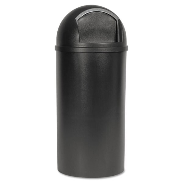 Rubbermaid Commercial Marshal Classic Container, 15 gal, Plastic, Brown (816088BRO)