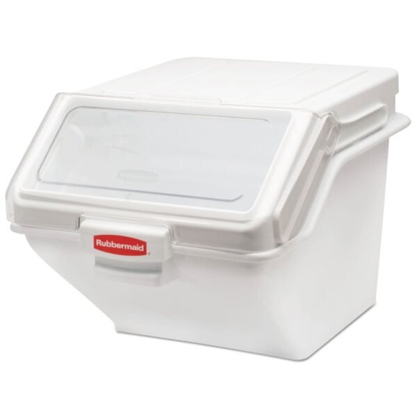 Rubbermaid Commercial PROSAVE Shelf Ingredient Bin, 19.2 x 23.5x 16.88, White, Plastic (FG9G5800WHT)