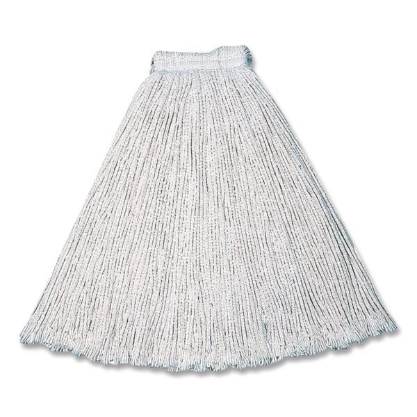 Rubbermaid Commercial Value Pro Mop Head, Cotton, Small, White (FGV11600WH00)