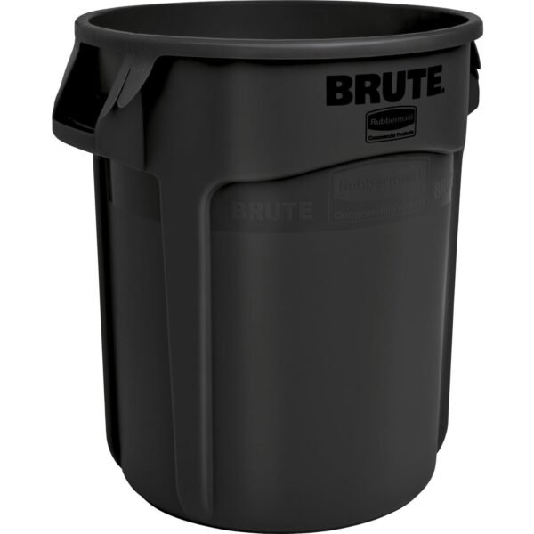 Rubbermaid Commercial Vented Brute 20-gallon Container 20 gal Capacity - Round - Stackable, Fade Resistant, Warp Resistant, Crack Resistant, Crush Resistant, Reinforced Base,...